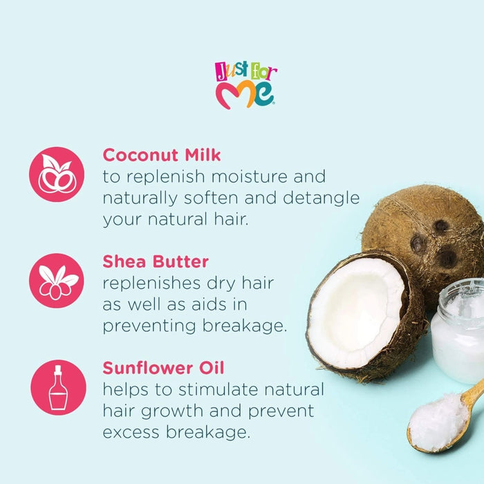 Just For Me Hair Milk Smoothing Edges Creme 6oz
