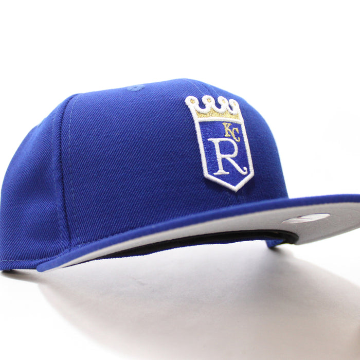 Kansas City Royals 1971 New Era 59Fifty Fitted Hat (Blue Gray Under Brim)