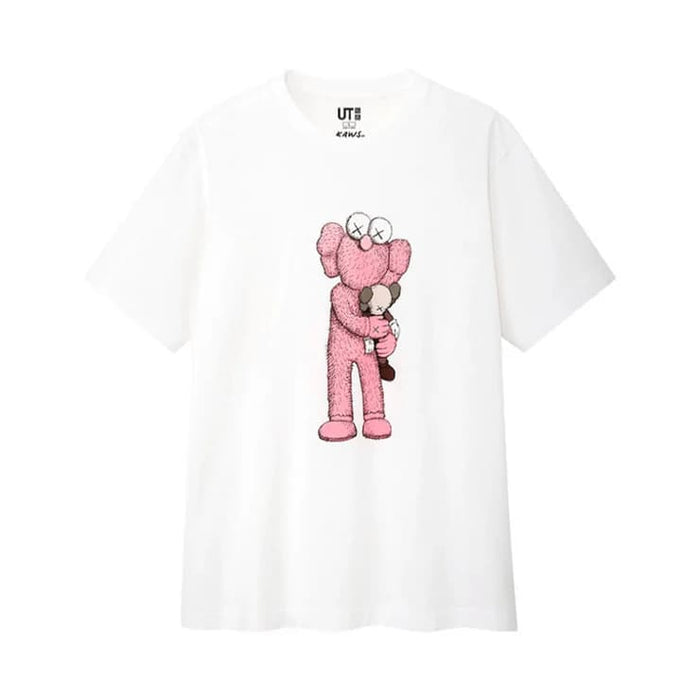KAWS x Uniqlo Pink BFF Tee