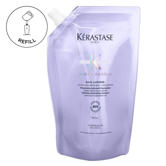 Kerastase 500ml Blond Absolu Bain Lumiere Shampoo REFILL POUCH