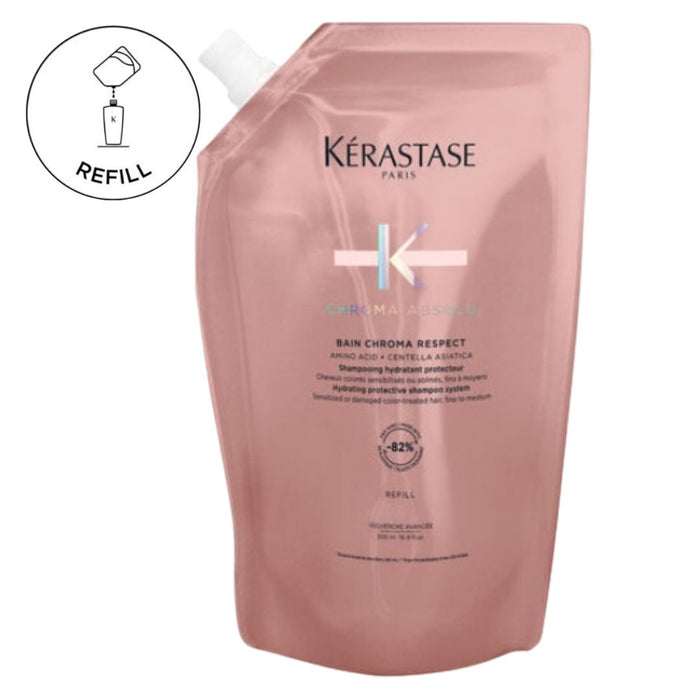 Kerastase 500ml Chroma Absolu Respect Shampoo REFILL POUCH
