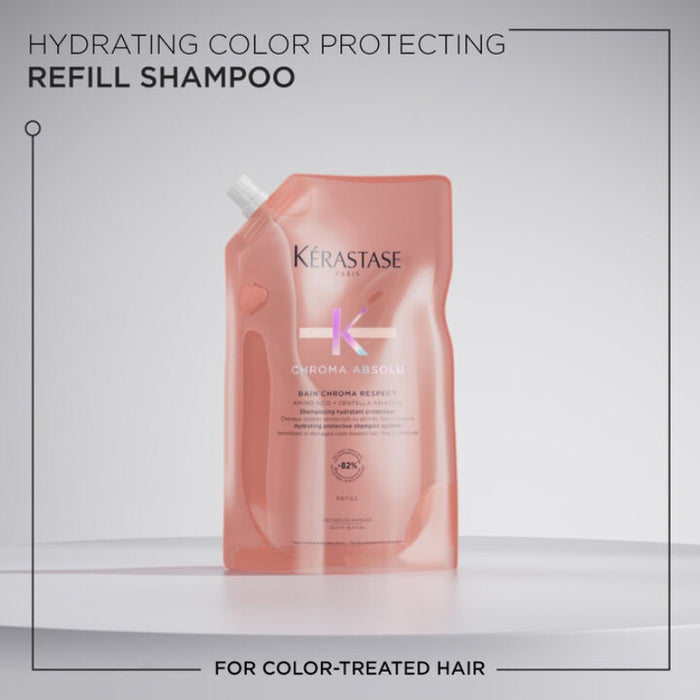 Kerastase 500ml Chroma Absolu Respect Shampoo REFILL POUCH