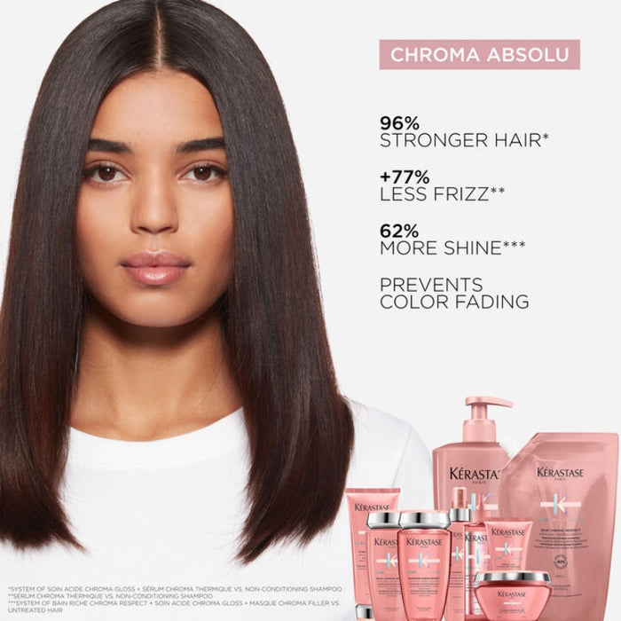 Kerastase 500ml Chroma Absolu Respect Shampoo REFILL POUCH