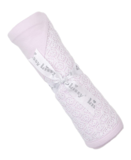 Kissy Kissy Treasured Moments Blanket Pink/Blue
