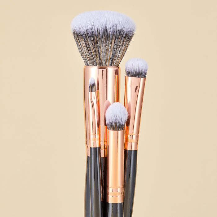 KIT DE BROCHAS DE MAQUILLAJE FLAWLESS X46 PCS