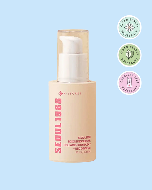 KSECRET SEOUL 1988 Boosting Serum: Collagen Complex 7 + Red Ginseng 30ml