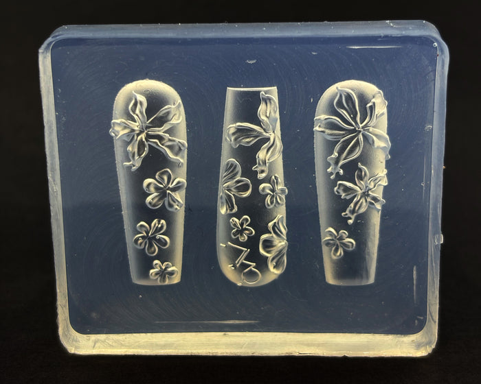 Lace and Florals Gel Embellishment Molds | Lula Beauty