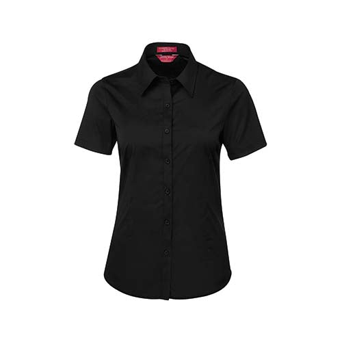 Ladies Urban Short Sleeve Poplin Shirt | 4PLUS