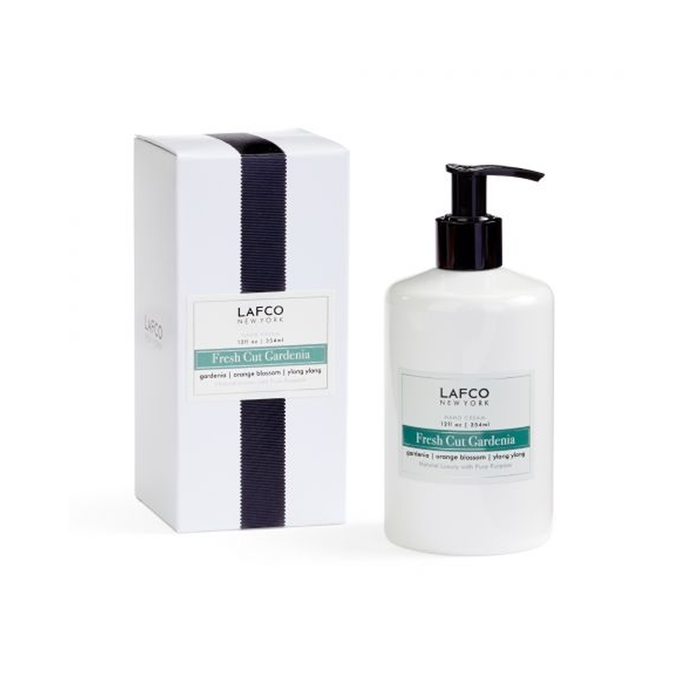 Lafco Fresh Cut Gardenia Hand Cream 12 oz