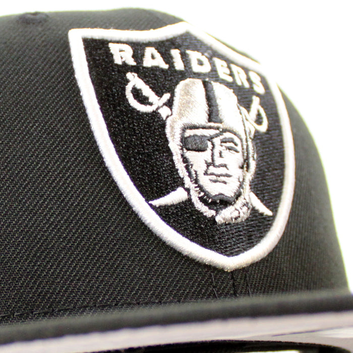 Las Vegas Super Bowl Raiders New Era 59Fifty Fitted hat (Team Color Gray Under Brim)