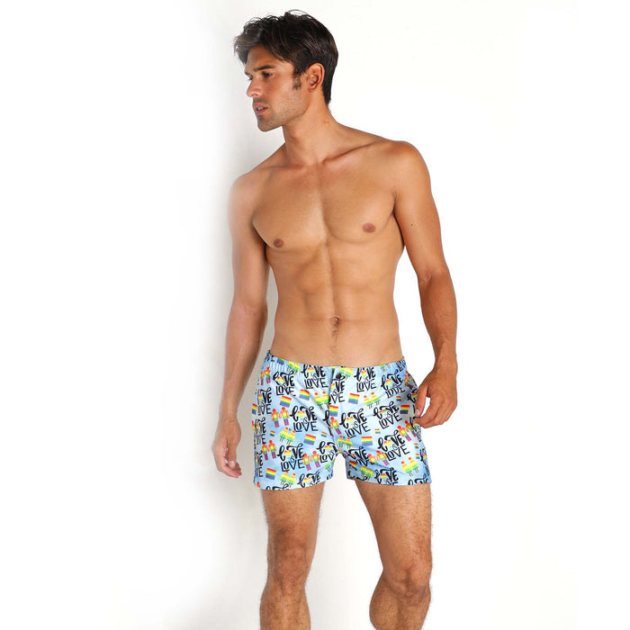 LASC Malibu Swim Shorts - Love Is Love - Destination PSP