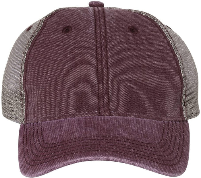 Burgundy/Grey / OSFA