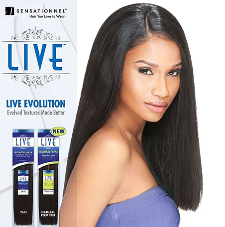 LIVE Brazilian Keratin REMI 100% Human Hair Weave 10" by SENSATIONNEL