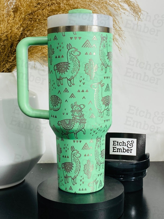 Llama Stanley Adventure Quencher 40 Oz Tumbler Tumblers