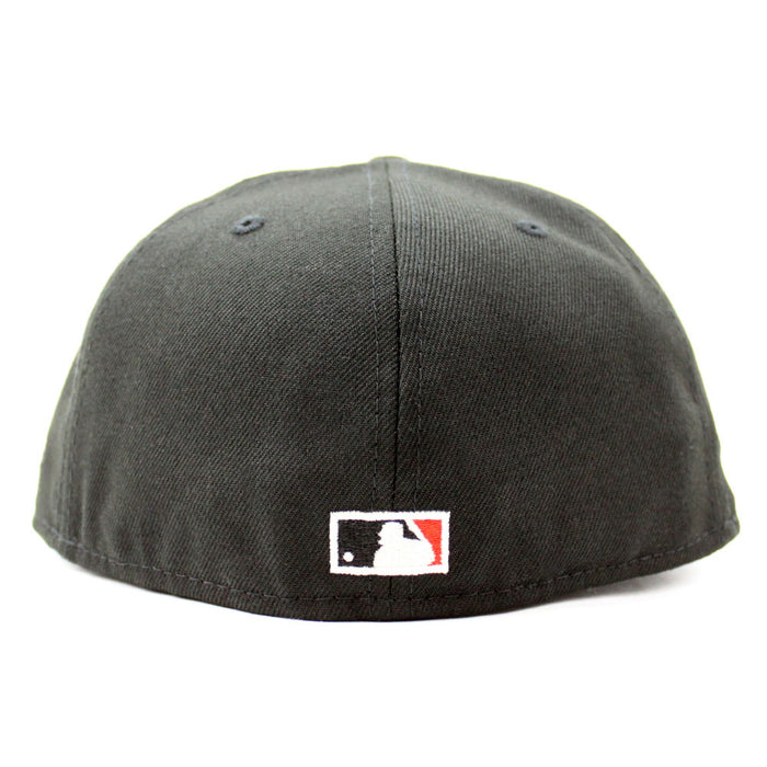 Los Angeles Dodgers 100 Anniversary New Era 59Fifty Fitted Hat (Glow in the Dark Rose Black Green Under Brim)