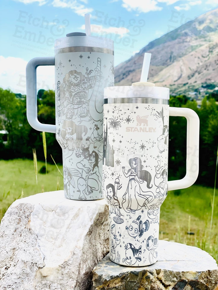 Magical Vacation Custom Stanley Adventure Quencher 40 Oz Tumbler Tumblers