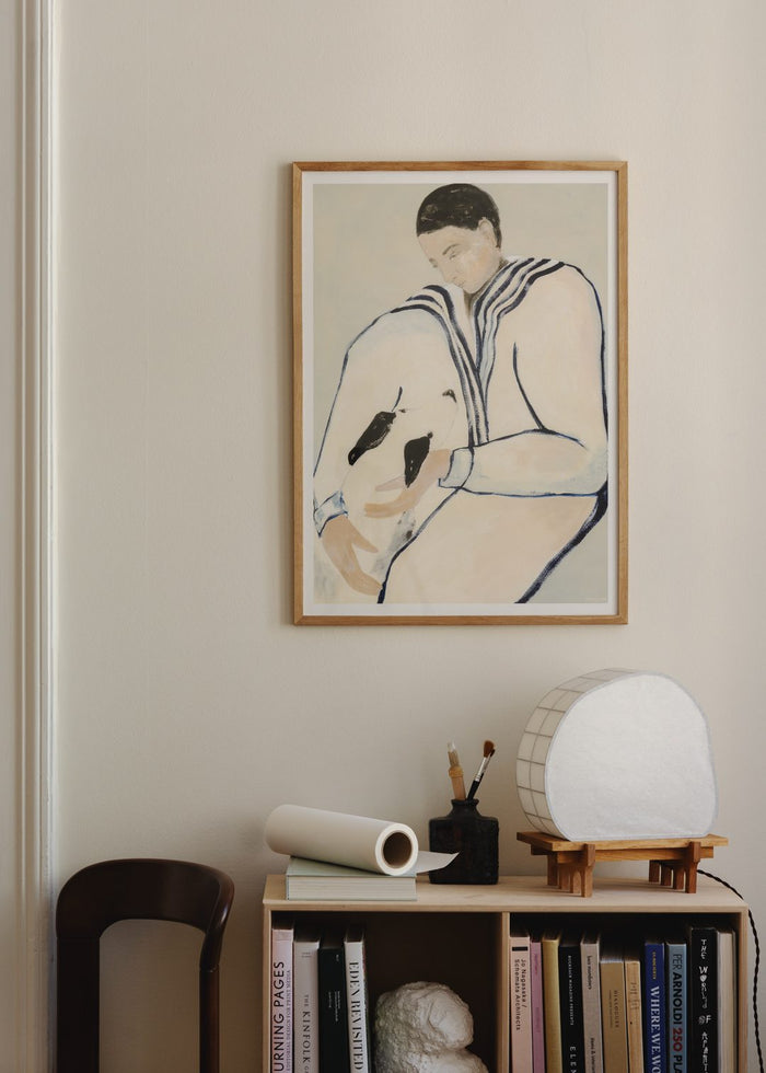 Man and Dog by Sofia Lind