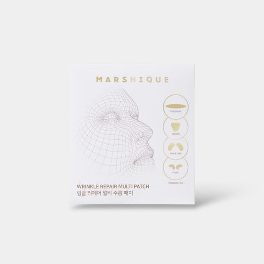 Marshique Wrinkle Repair Multi Patch (60 Patches) رقعة مارشيك لإصلاح التجاعيد متعددة الاستخدامات - Princess Cosmetics Qatar