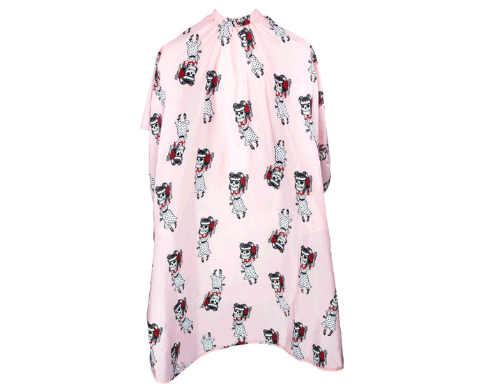 Mascot Club Pink Barber Cape - Kid's - Front