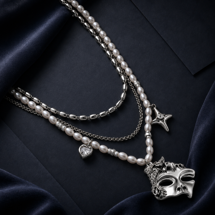 Masquerade Mystique Necklace & Earring Set