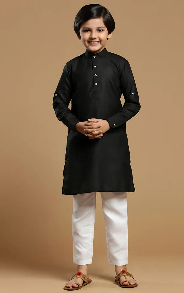 MC FS 05 Raw Silk Kurta Pajama