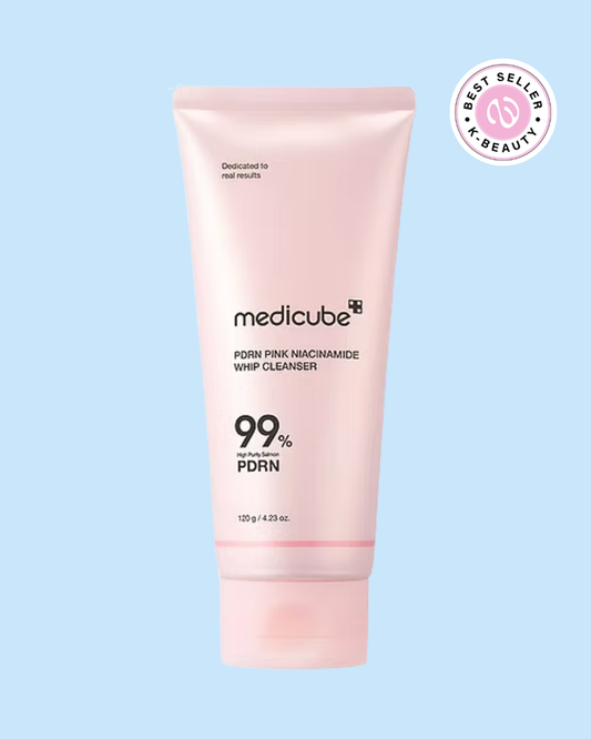 Medicube PDRN Pink Niacinamide Whip Cleanser 120ml