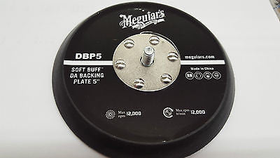 Meguiar's Soft Buff DBP5 DA Polisher 5 inch Backing Plate