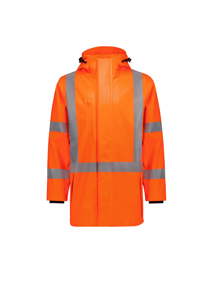 Mens TTMC-W23 Hi Vis X Back Heavy Duty Waterproof Jacket | ZJ620