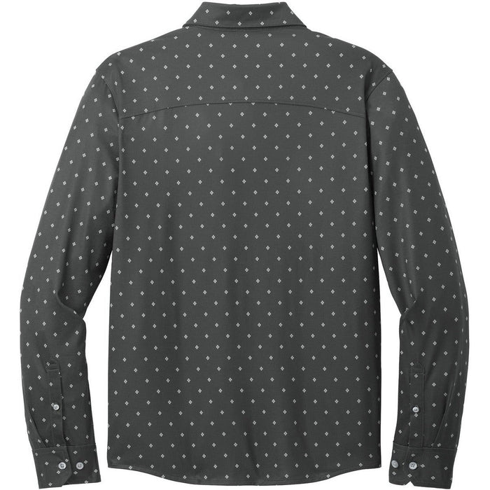 no-logo Mercer+Mettle Stretch Jersey Long Sleeve Shirt-Mercer Mettle-Thread Logic