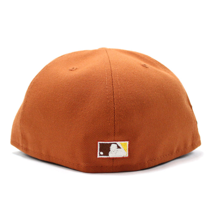 Milwaukee Brewers 1982 American League Champs New Era 59Fifty Fitted Hat (Rust Green Under Brim)