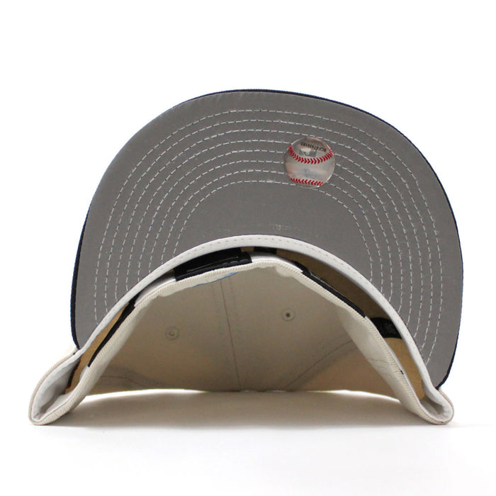 Milwaukee Brewers 1982 World Series New Era 59Fifty Fitted Hat (Halftime Cheer Pack Stone Navy 3M Under Brim)