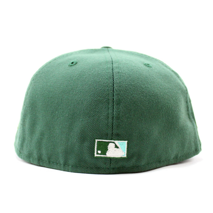 Milwaukee Brewers 2002 All-Star Game New Era 59Fifty Fitted Hat (Glow in the Dark Green Mint Under Brim)