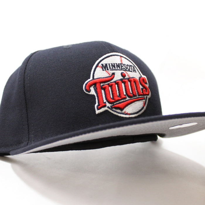 Minnesota Twins 1987 New Era 59Fifty Fitted Hat (Navy Gray Under Brim)