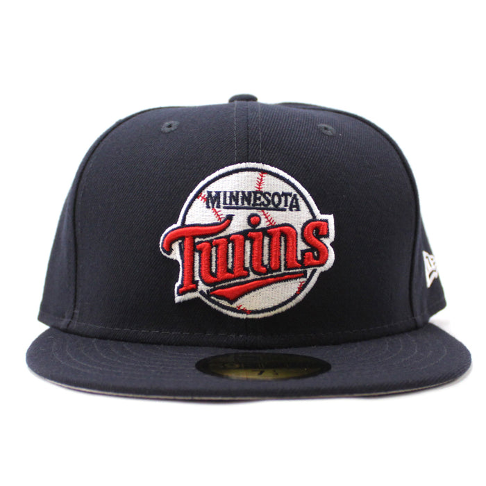 Minnesota Twins 1987 New Era 59Fifty Fitted Hat (Navy Gray Under Brim)