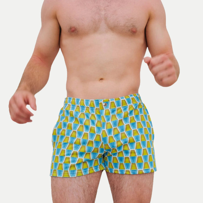 Mod Swim Shorts - Lava Lamp - Shorter Length - Destination PSP
