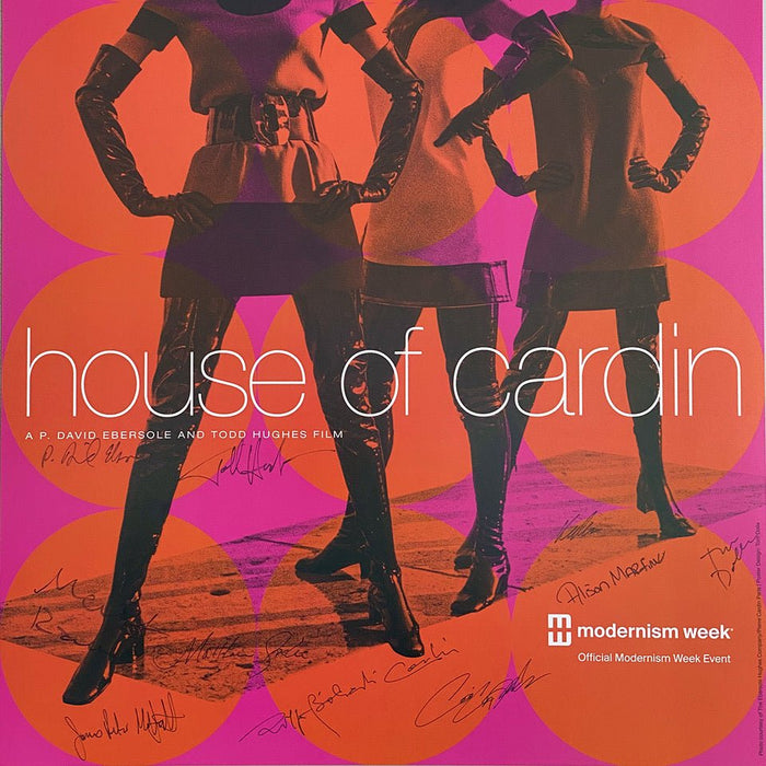 Modernism Week House of Cardin Poster - SIGNED - Destination PSP