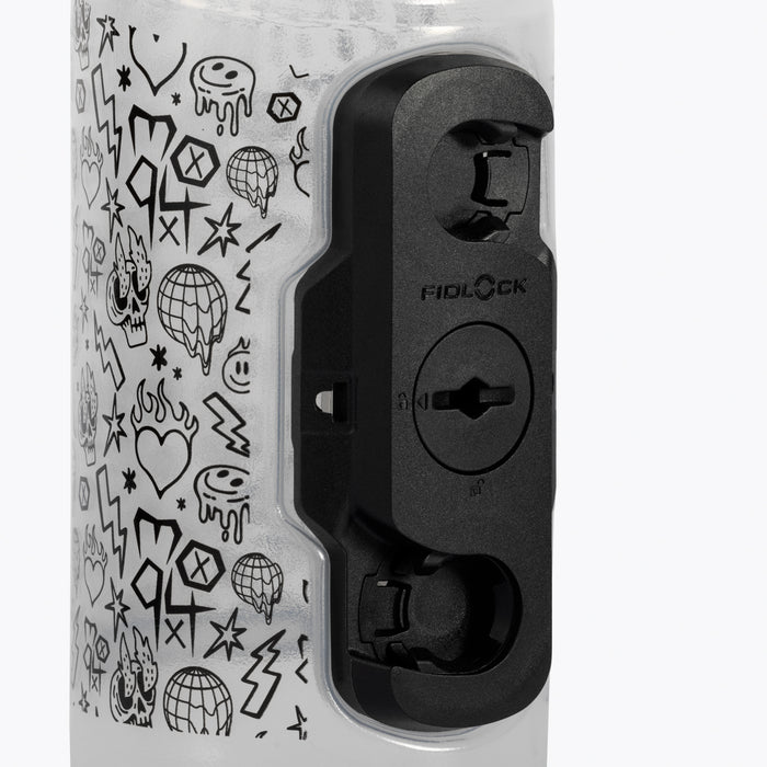 Muc-Off x Fidlock Twist Bottle 600ml + bike base