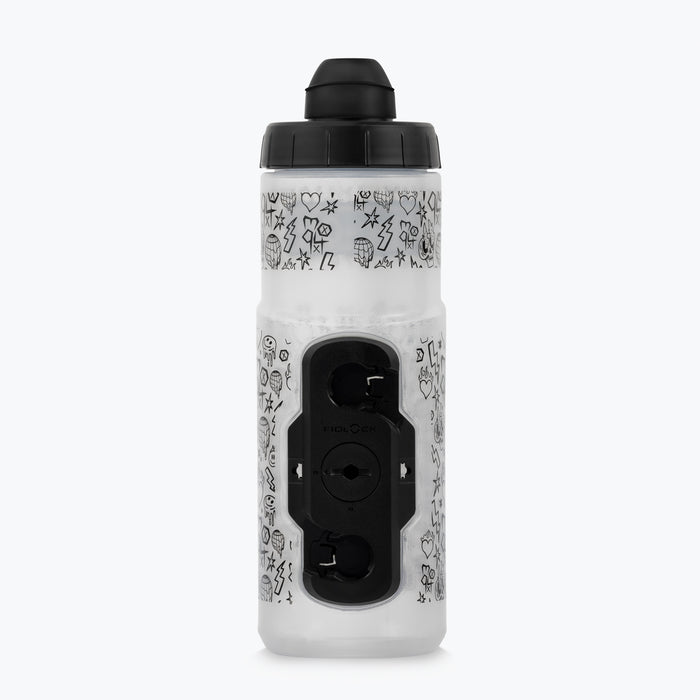 Muc-Off x Fidlock Twist Bottle 600ml + bike base