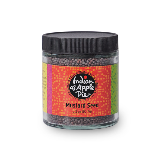 indian as apple pie black mustard seeds