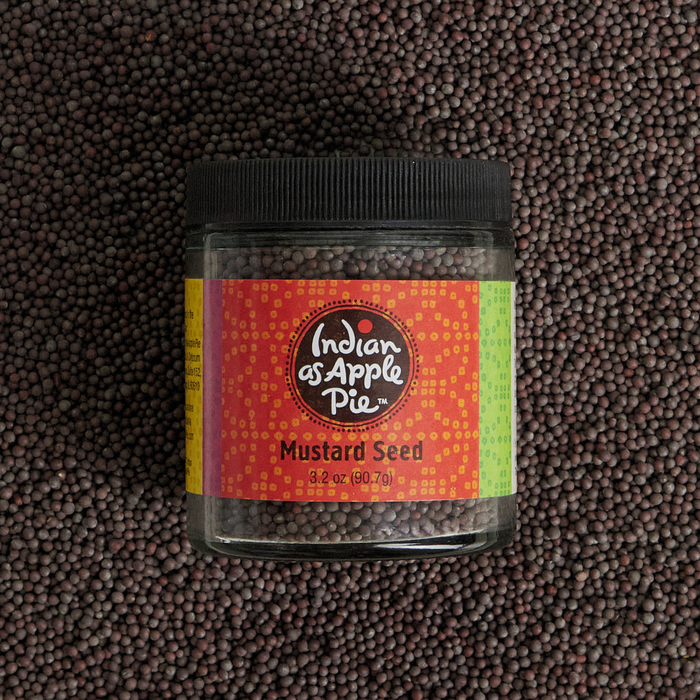 Jar of Indian Apple Pie Black Mustard Seed