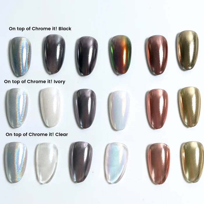 Nail Thoughts Classic Chrome Palette-Kokoist-Gel Essentialz