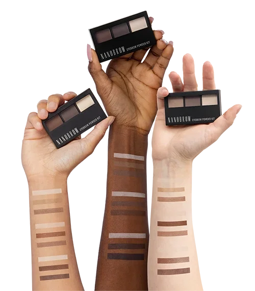 Nanobrow Eyebrow Powder Kit - Dark