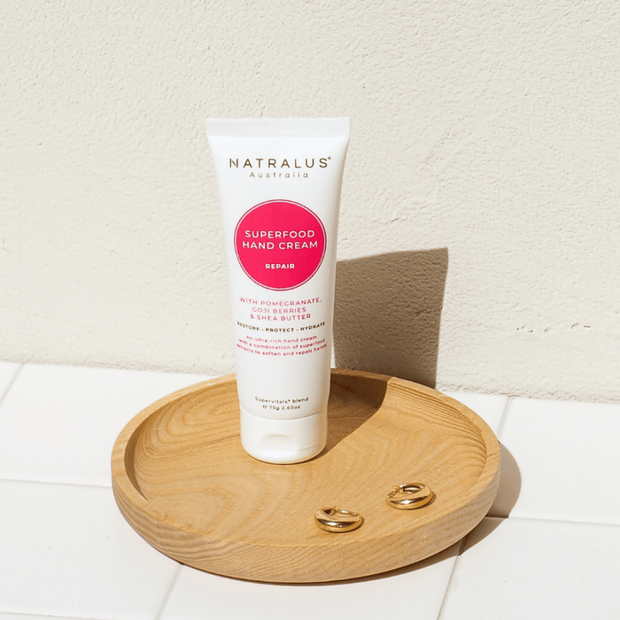 Natural Hand Cream for Dry, Cracked Hands – Natralus Superfood Repair in Australia