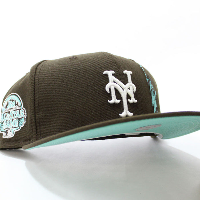 New York Mets 2013 All-Star Game 59Fifty New Era Fitted Hat (Walnut Mint Under Brim)
