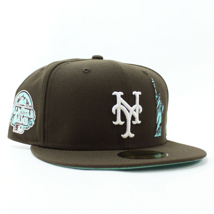New York Mets 2013 All-Star Game 59Fifty New Era Fitted Hat (Walnut Mint Under Brim)
