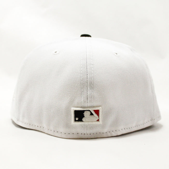 New York Mets 2013 All-Star Game New Era 59Fifty Fitted Hat (GITD White Black Red Under Brim)