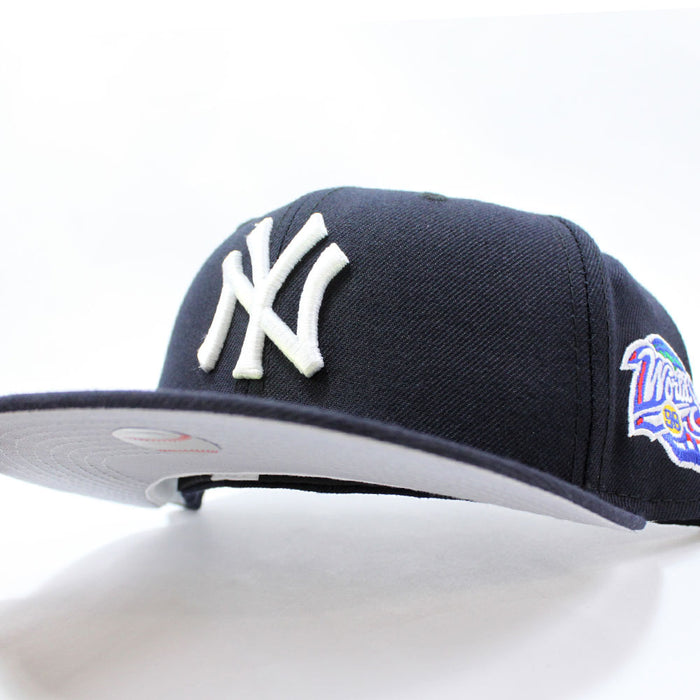 New York Yankees 1998 World Series ALT Logo New Era 59Fifty Fitted Hat (Navy Gray Under Brim)