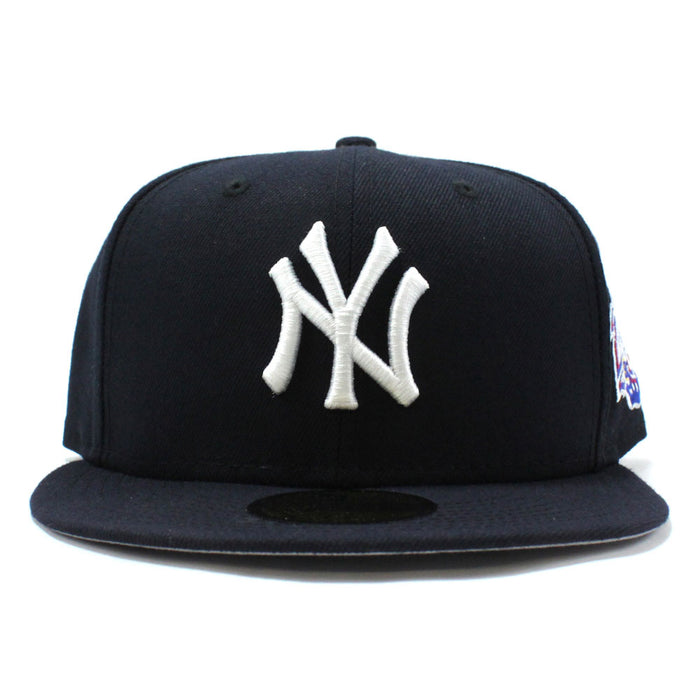 New York Yankees 1998 World Series ALT Logo New Era 59Fifty Fitted Hat (Navy Gray Under Brim)