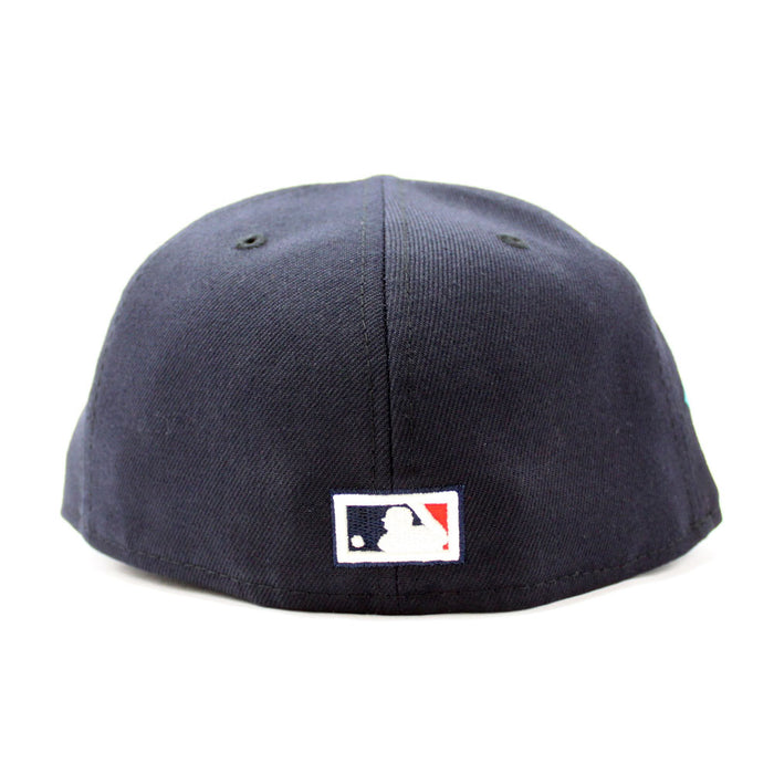 New York Yankees 1999 World Series New Era 59Fifty Fitted Hat (GITD Navy Red Under Brim)
