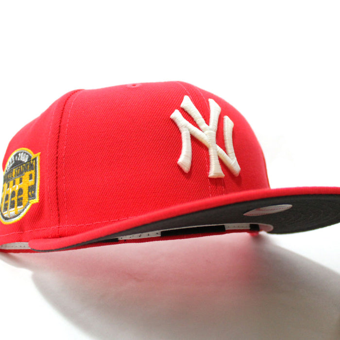 New York Yankees Yankee Stadium  New Era 59Fifty Fitted Hat (Lava Glow in the Dark Cement Gray Under Brim)